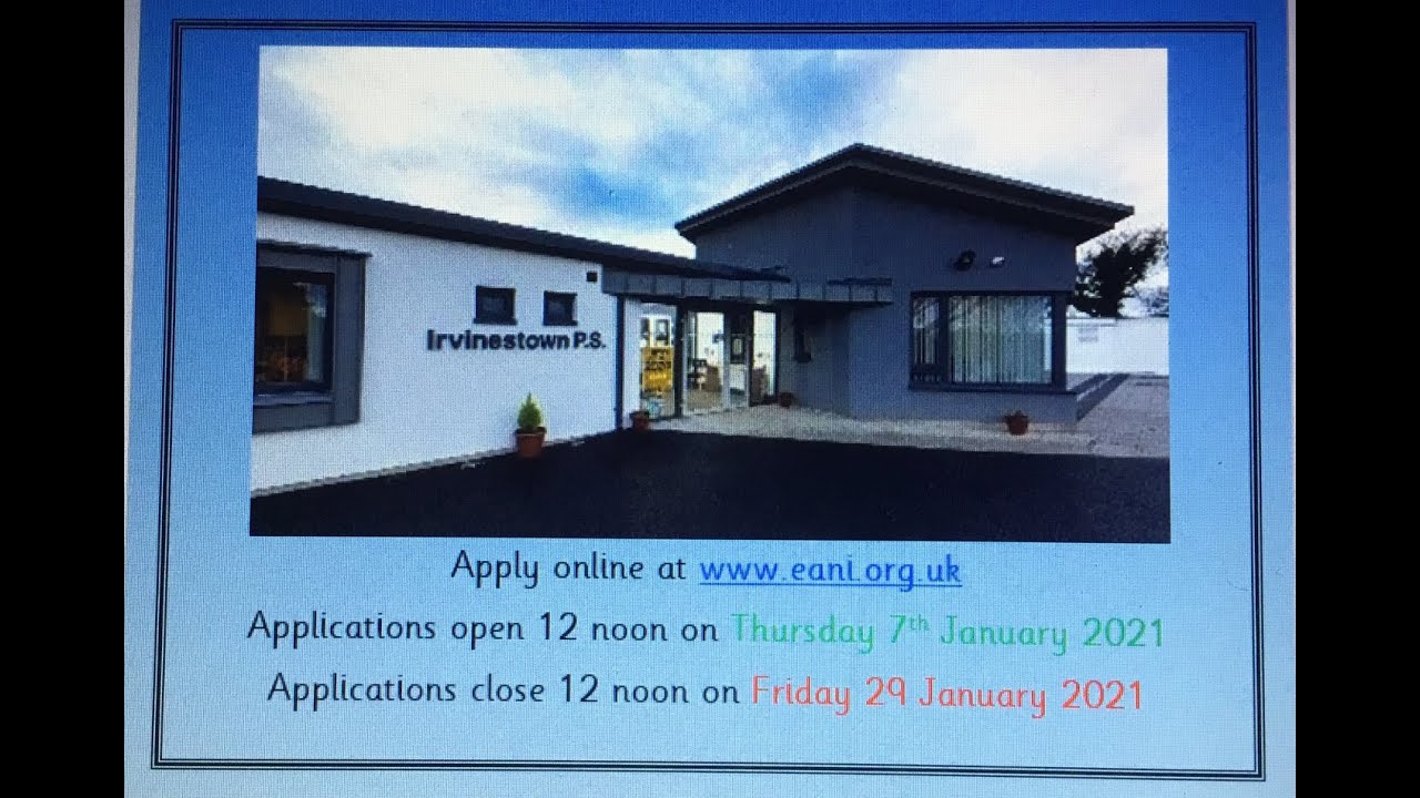 Irvinestown Primary School Virtual Open Day