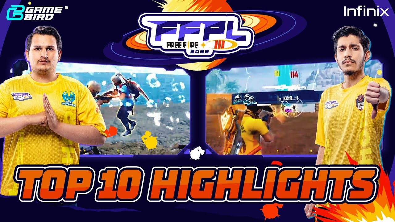 Top 10 Highlights in FFPL III | GameBird FFPL III