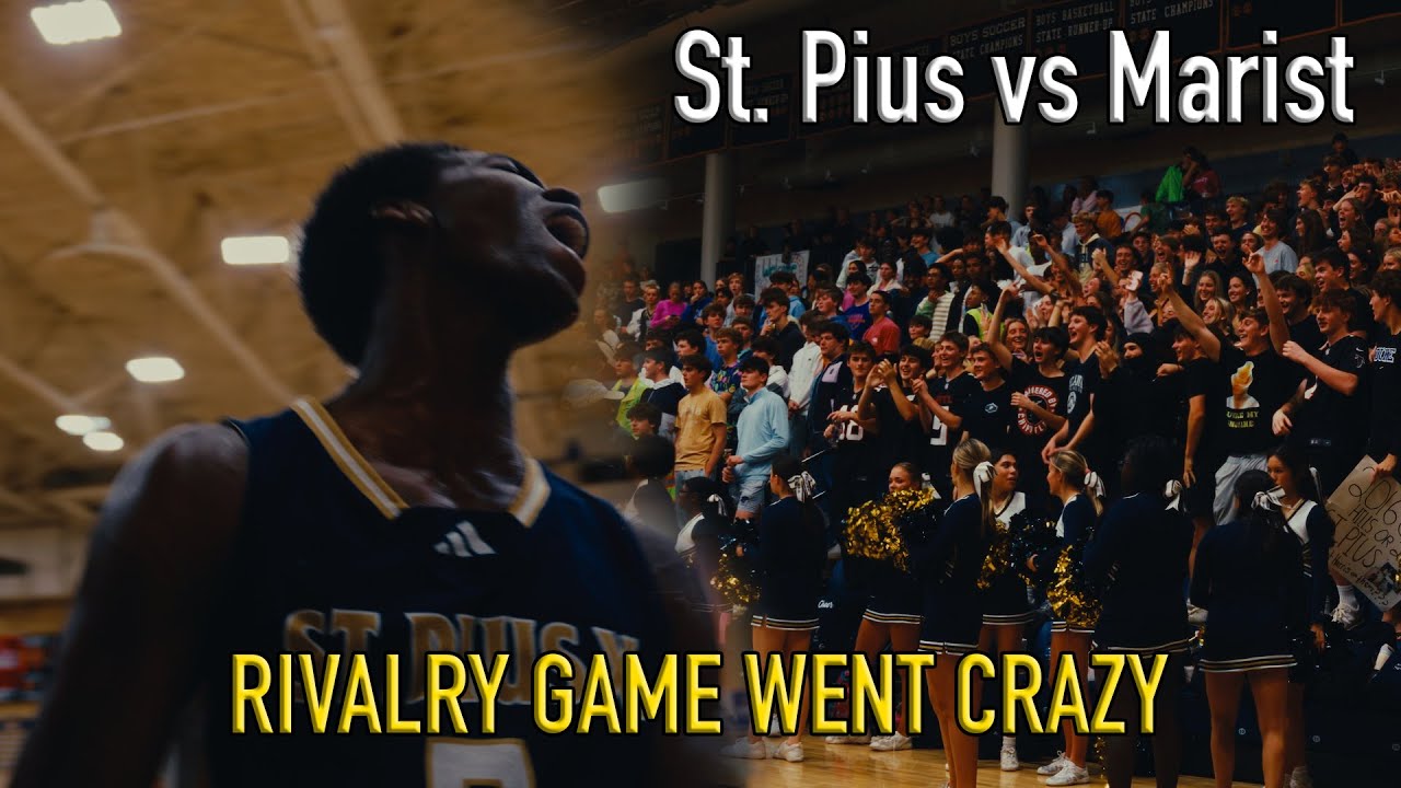 Harris Reynolds & St Pius GO CRAZY vs Marist!!!