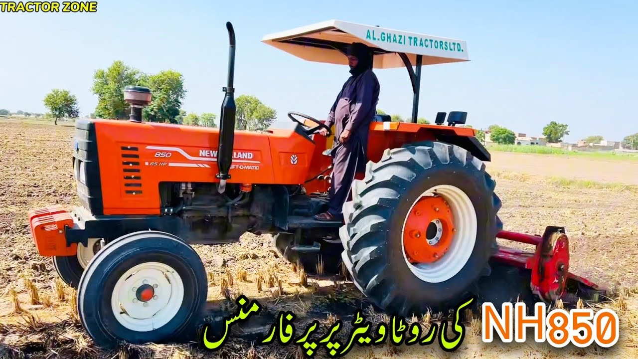 Newholland NH850 ROTAVATOR Performance new Model 2025 tractor