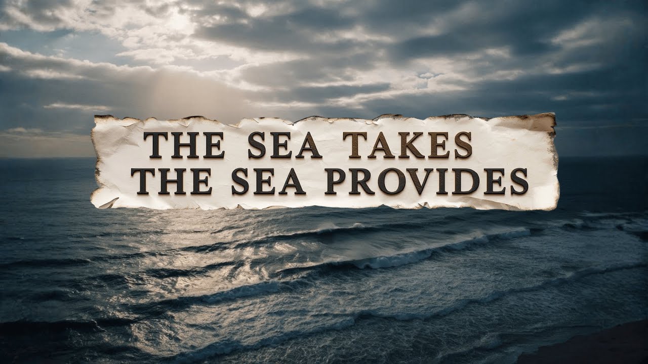 The Sea Takes the Sea Provides - by Dead Reckon Crew (Lyric Video) | [Sea Shanty]
