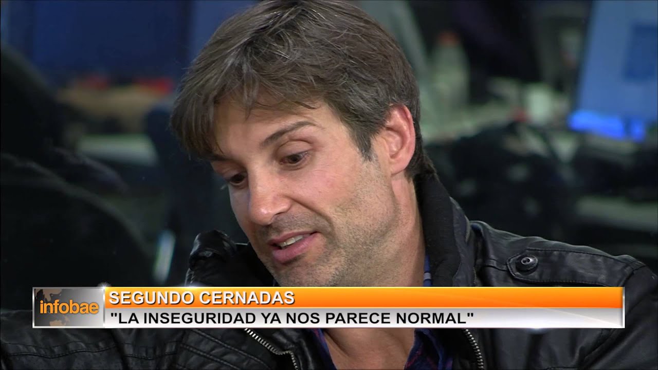 Segundo Cernadas en Infobae: &ldquo;La inseguridad ya nos parece normal