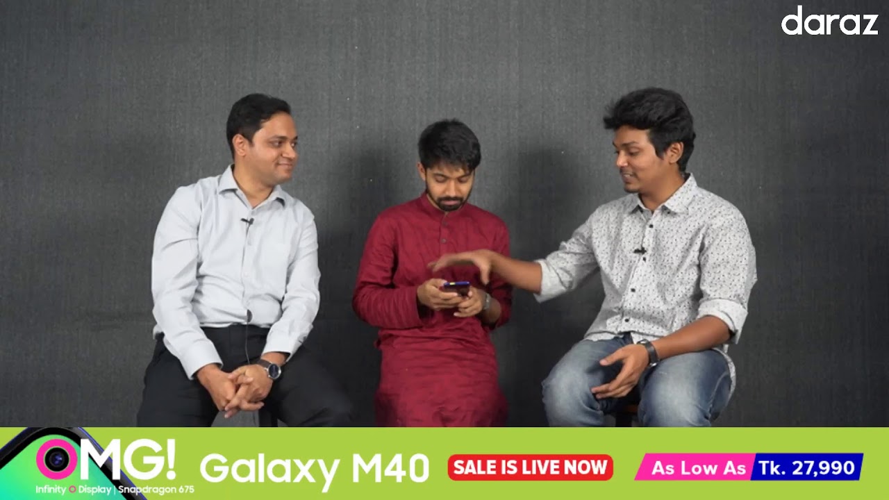 Galaxy M40 IS LIVE NOW ! #OMG