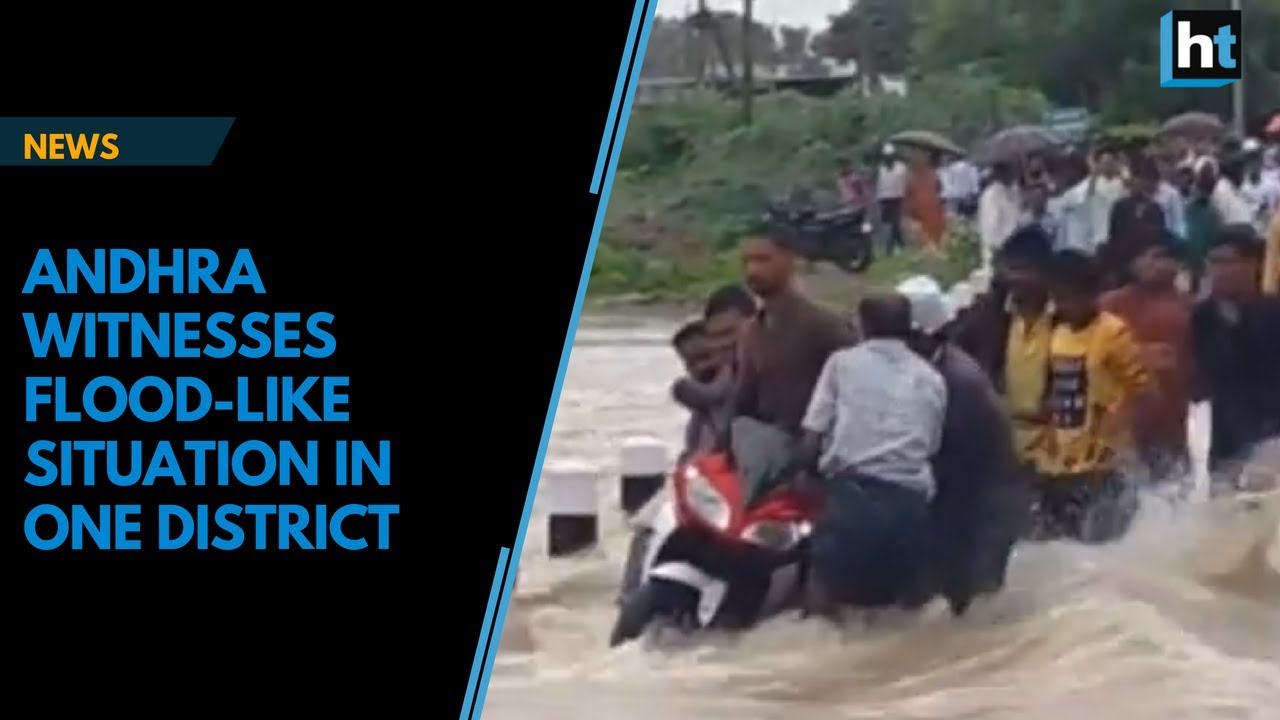 Andhra Pradesh&rsquo;s Krishna district witnesses flood-like situation