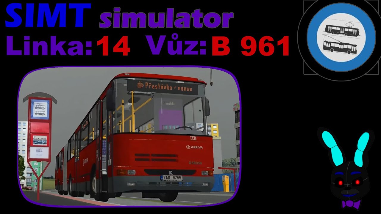 Simt - (výluková) linka 14 [B 961 1236]