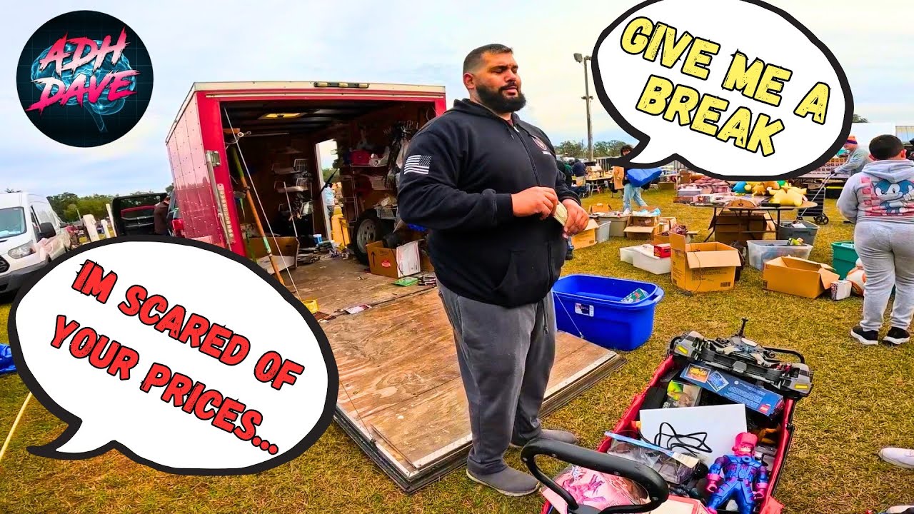 This Seller Wanted HOW MUCH?! | Uncut Flea Market Negotiations