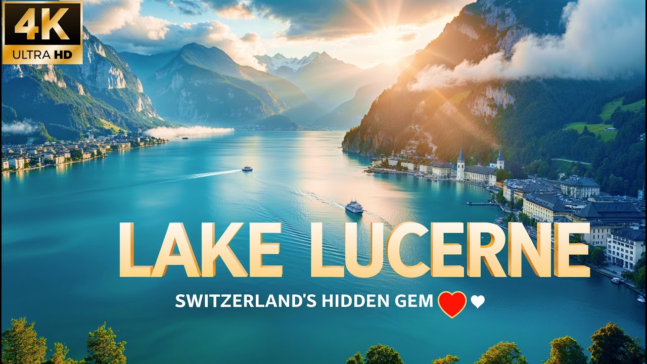* Lake Lucerne – Switzerland’s Most Breathtaking Natural Wonder! 4K Relaxing music