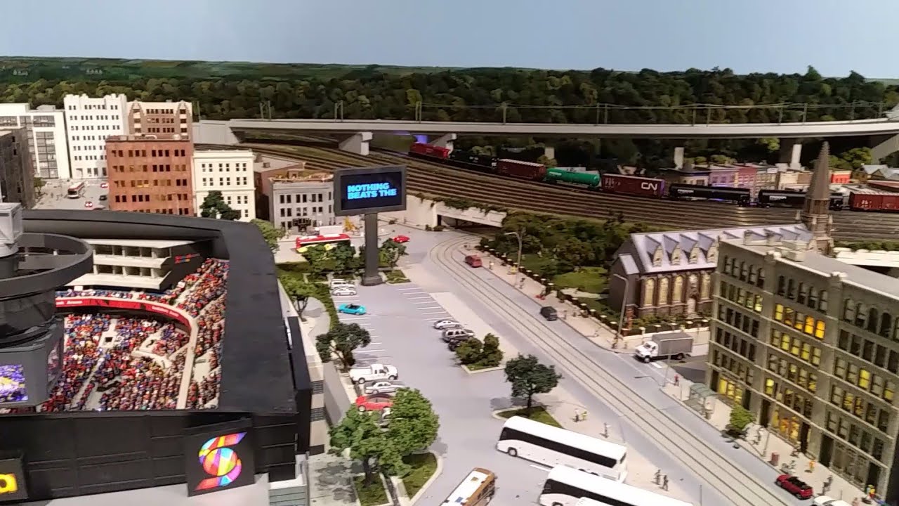 The Most Amazing Model Train Layout. Little Canada Miniature Model Railroad Exhibit ( HO Scale)