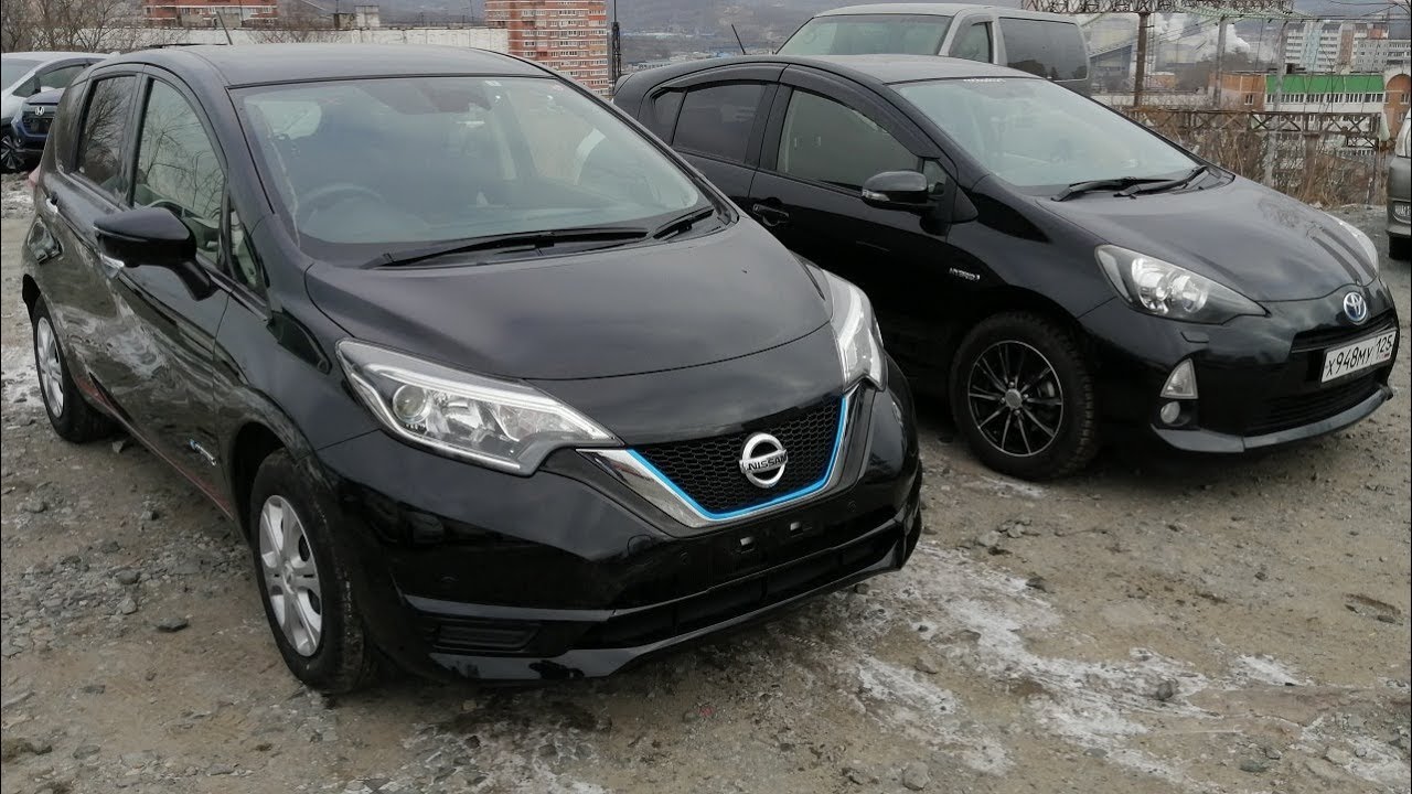 Nissan Note e-POWER 2016 - Гибридный Суперкар из Японии ЦЕНА? Аква лучше