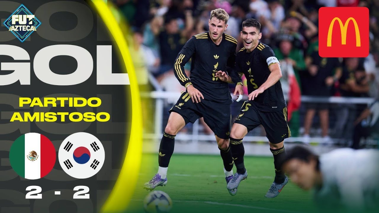 Resumen de Goles México vs Corea | Amistoso Internacional 2025