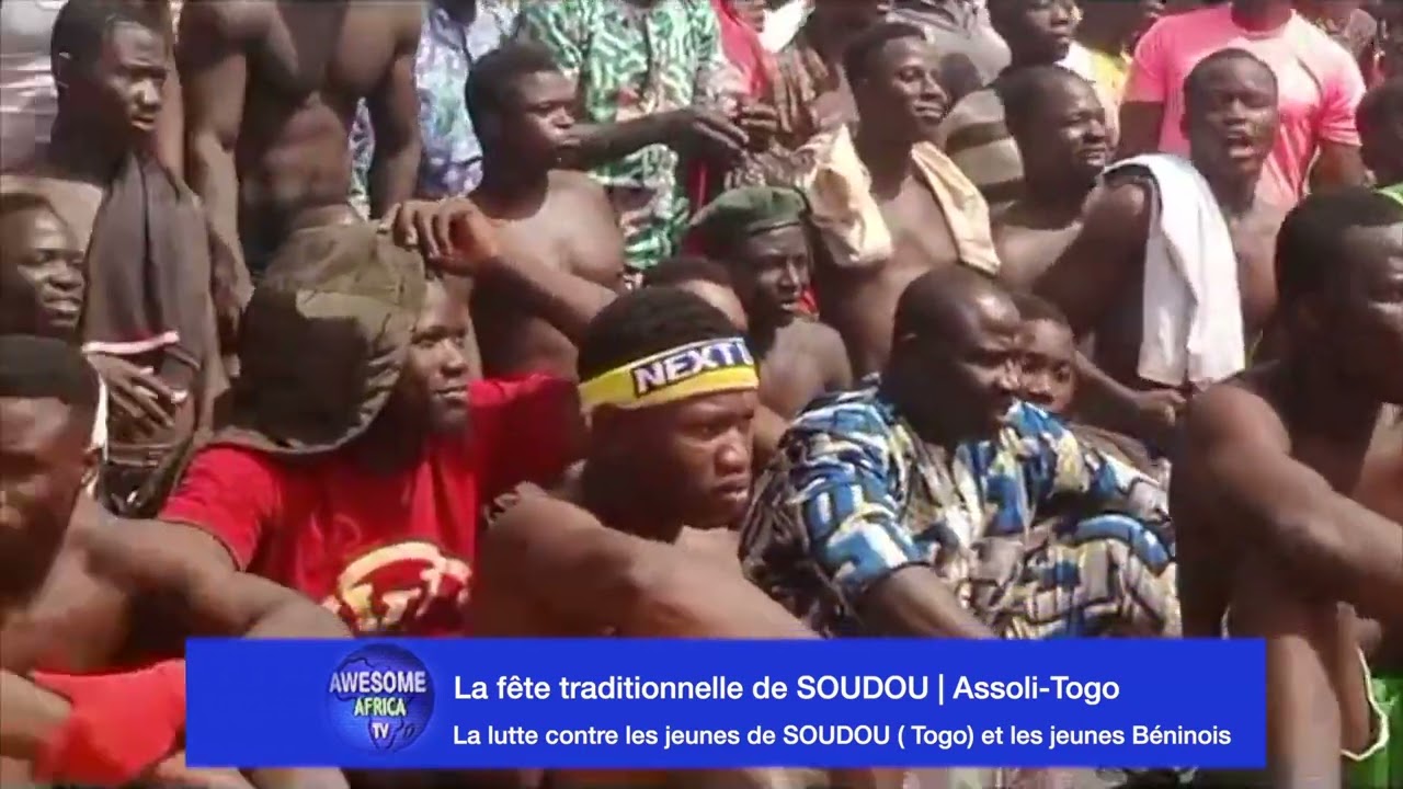 La fête traditionnelle du canton de SOUDOU-ASSOLI | Lutte les jeunes de Soudou contre les Béninois
