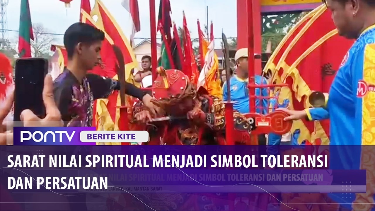 Ritual Sakral Tatung Hiasi Cap Go Meh 2577 Di Kota Ngabang