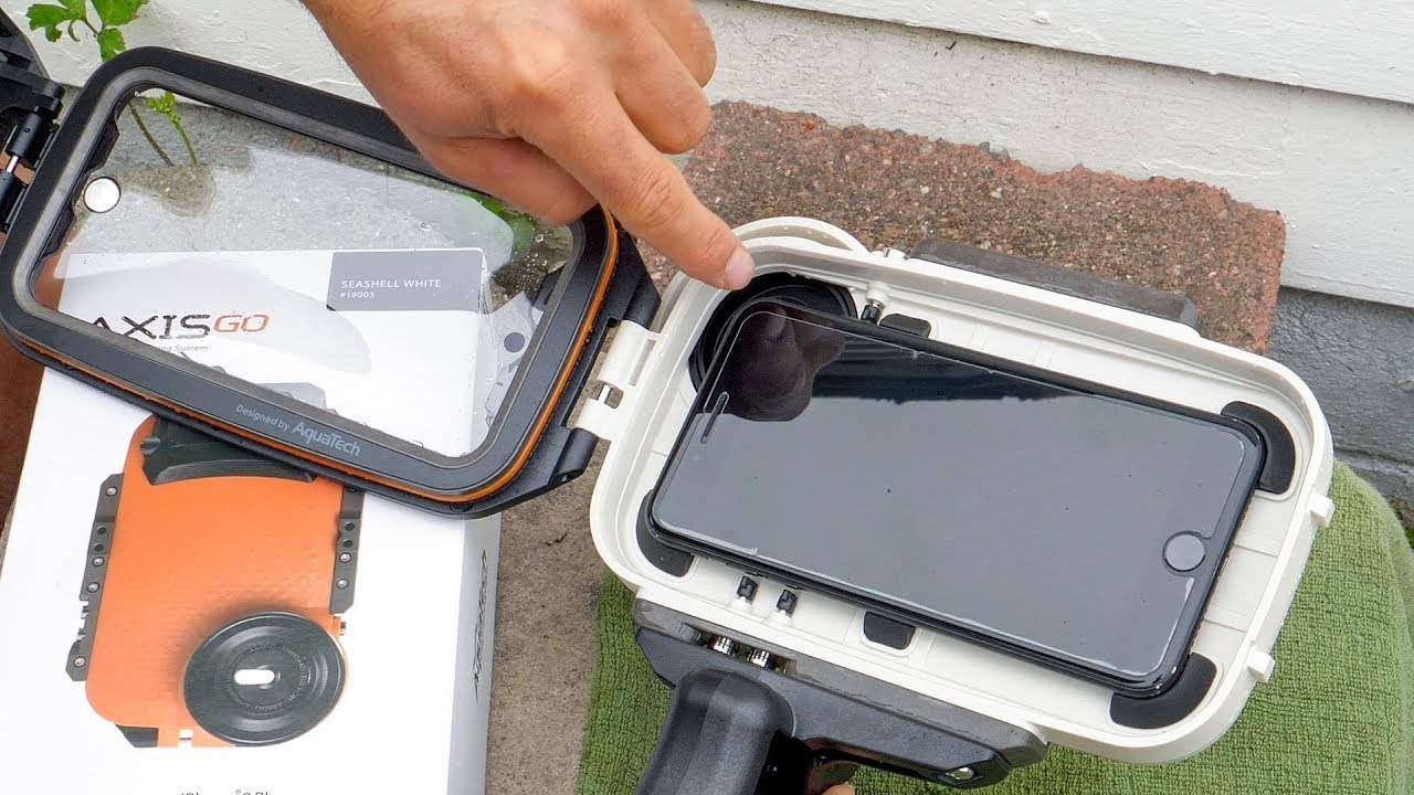 AquaTech AxisGo Underwater Housing For iPhone | Waterproof Test & Audio/Video Sample