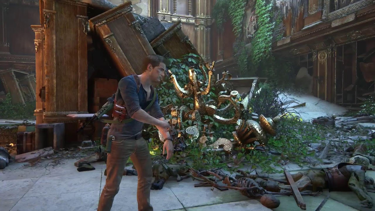 Uncharted gameplay ps5