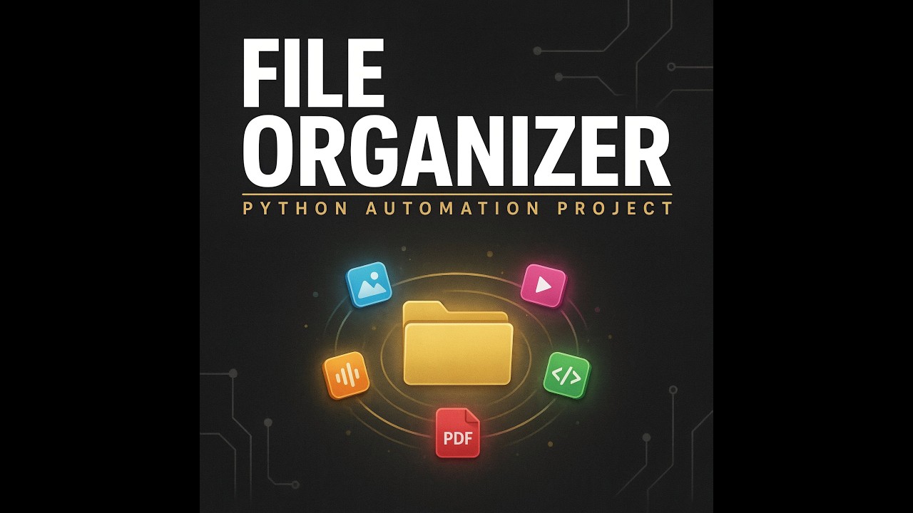 File Organizer in Python - Auto-Sort Files by Type using OS & Shutil