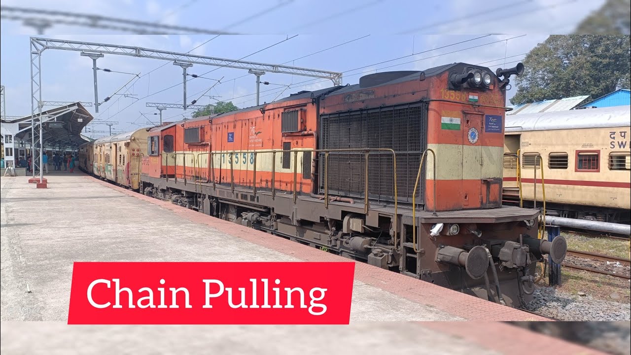 Chain Pulling Drama || Back to Back Chain Pulling || Puri to Mysuru