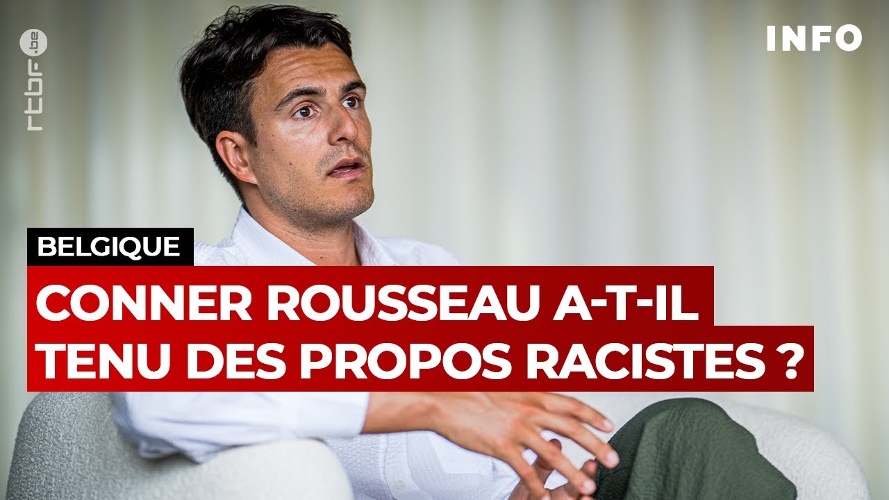 Une enqu&ecirc;te ouverte contre Conner Rousseau pour propos racistes - RTBF Info