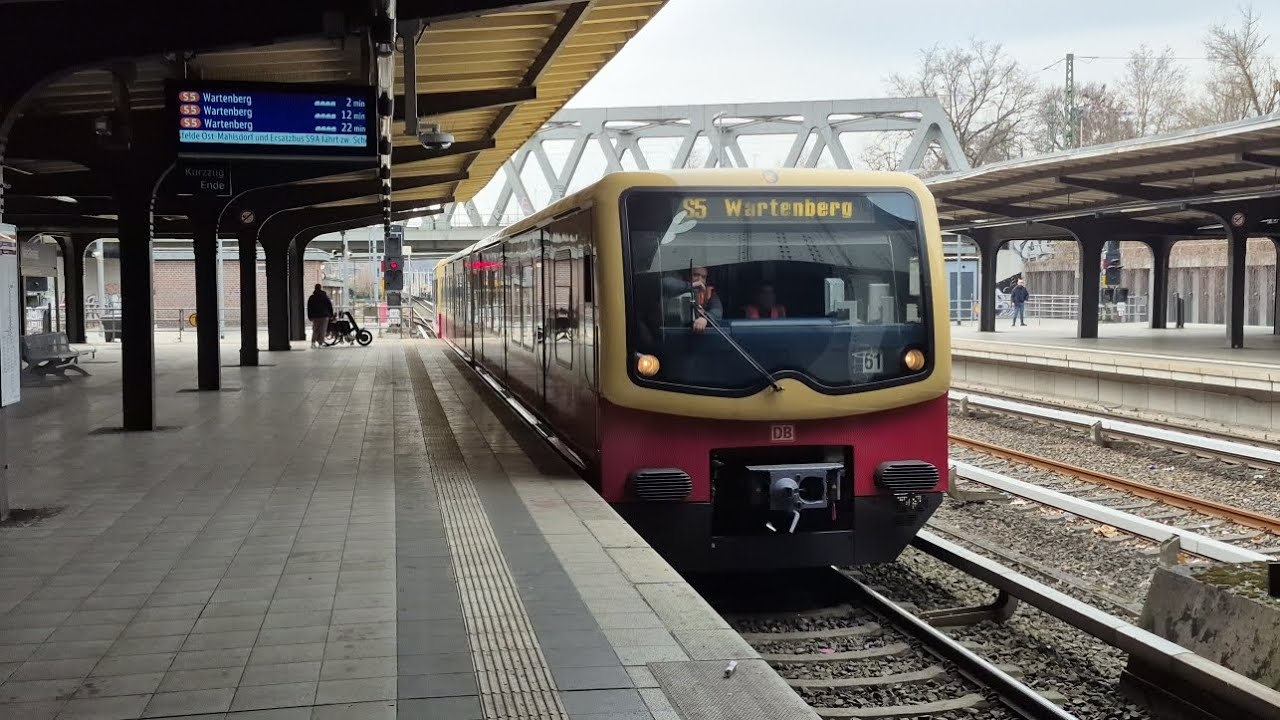 S-Bahn Berlin | Mitfahrt in der S5 von Westkreuz bis Wartenberg in der BR 482 417-3 Mod