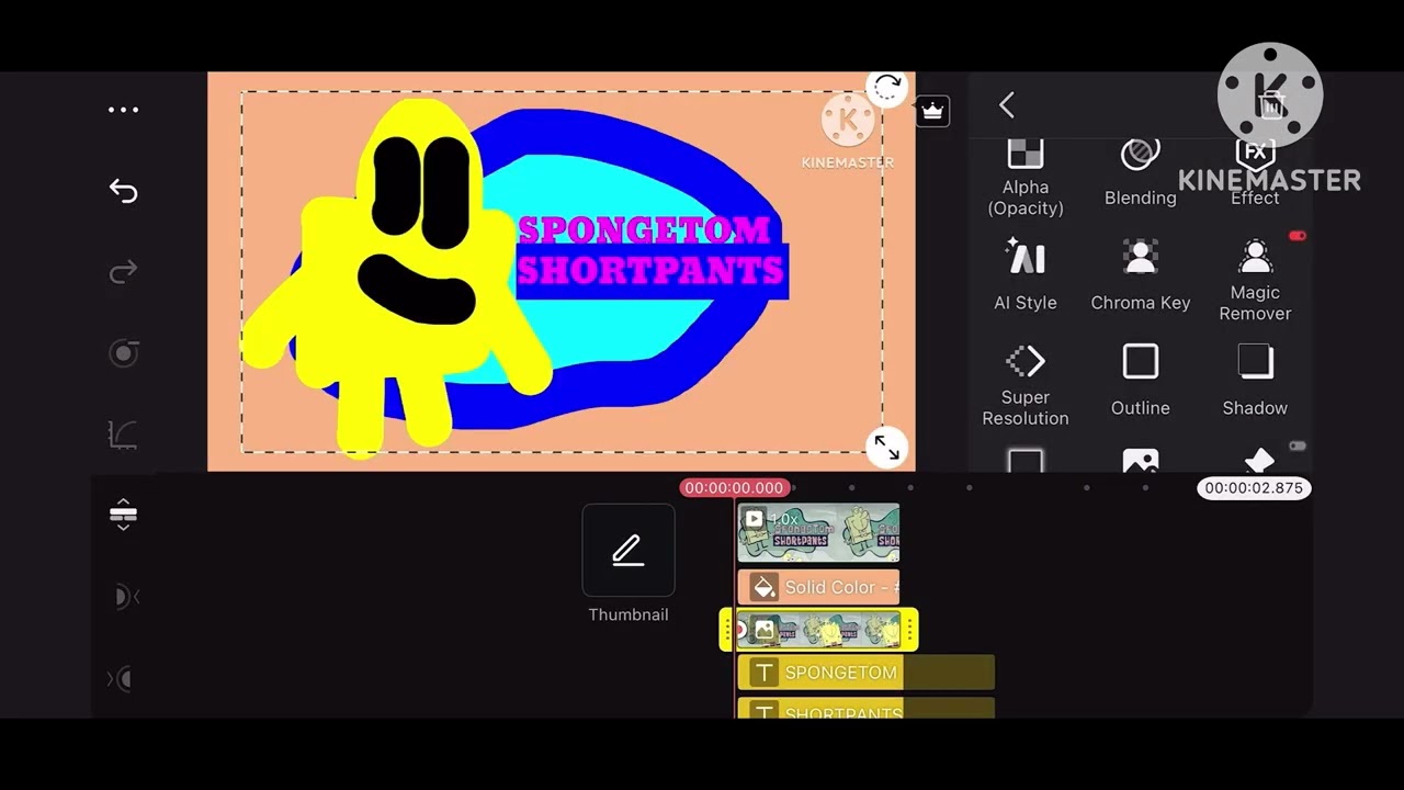 Spongetom Shortpants Logo Remake Speedrun Be Like