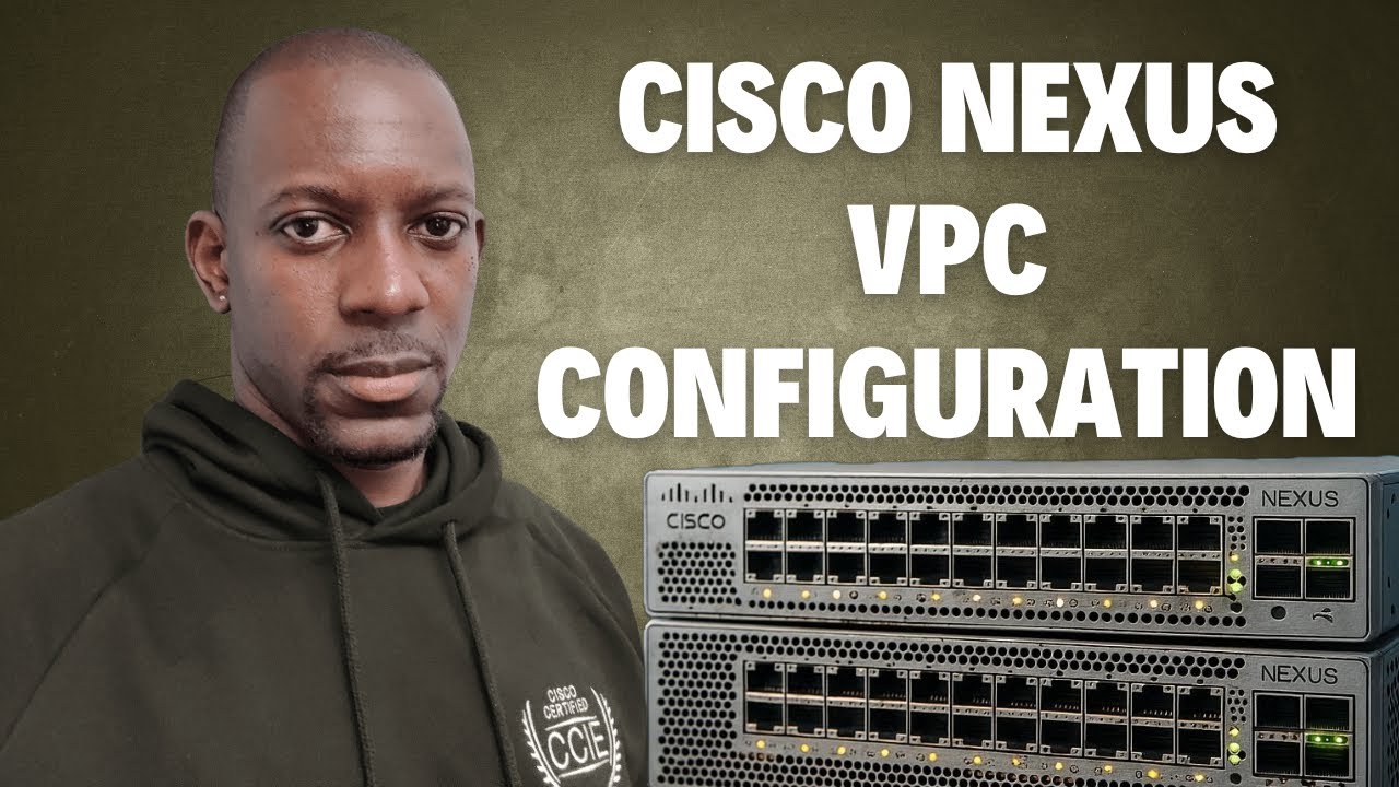 Конфигурация виртуального PortChannel (vPC) Cisco Nexus