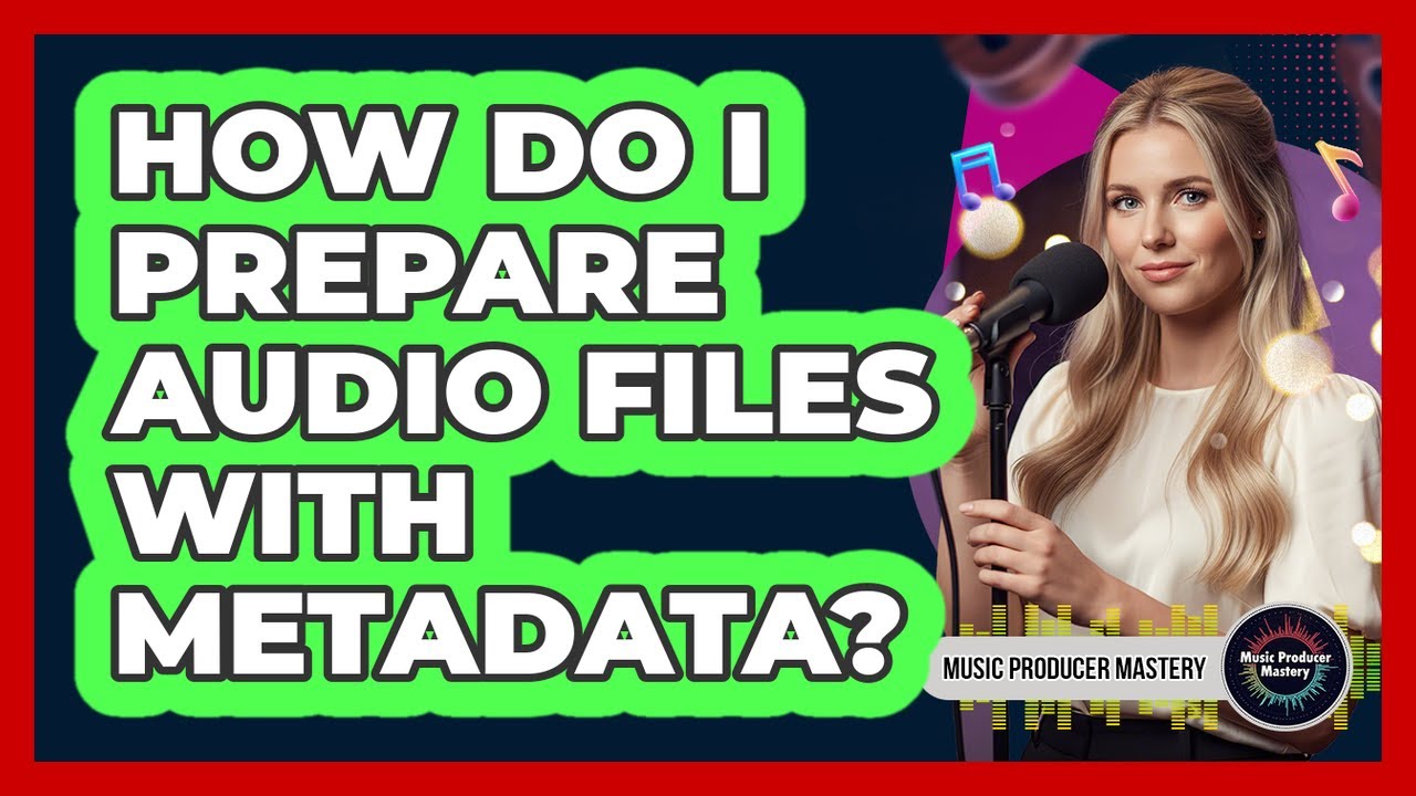 How Do I Prepare Audio Files With Metadata?