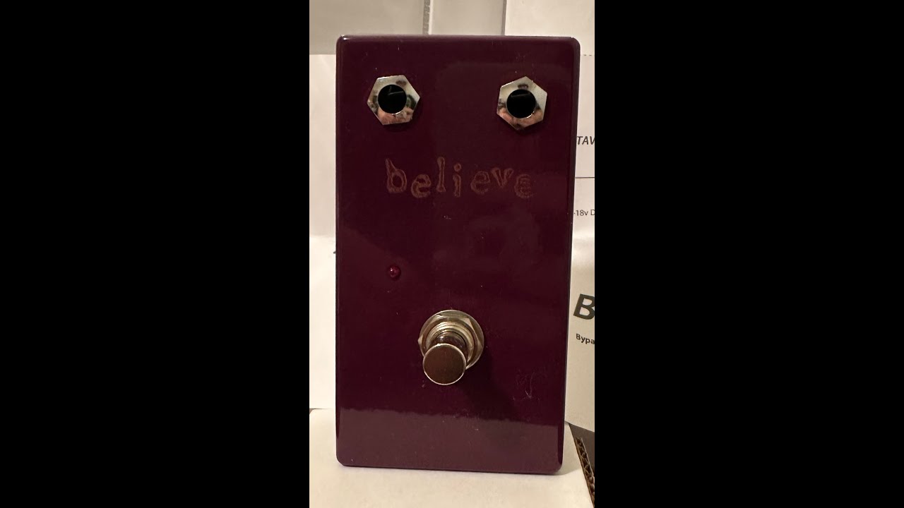 Lovepedal Custom Effects BELIEVE Clean Octave Up Octavia Fuzz Style Guitar Pedal