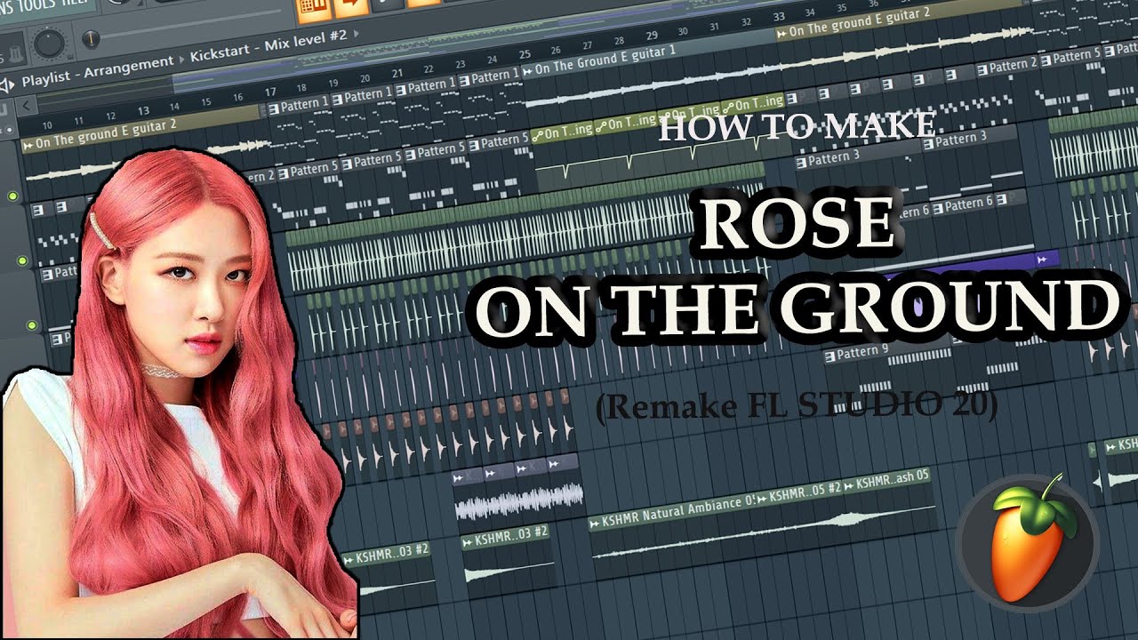 Rosé - On The Ground (Easy Remake FL Studio 20)