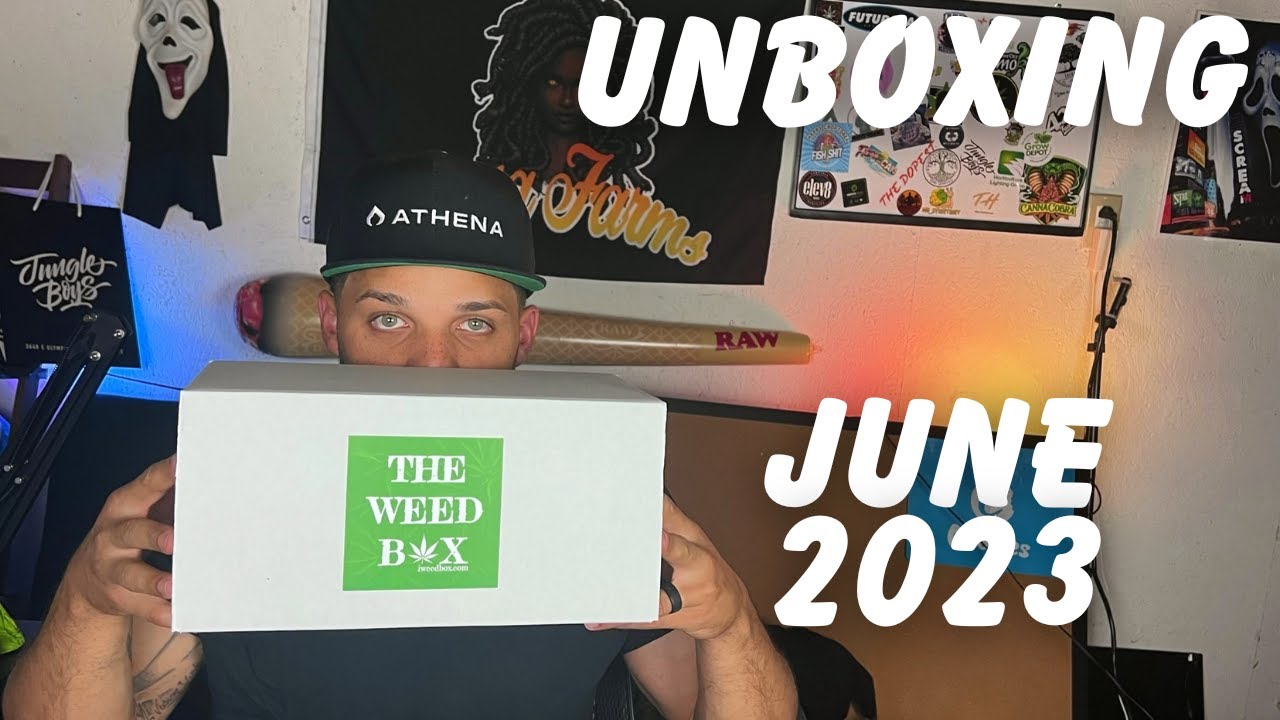 My FAVORITE Subscription Box So Far! (The Weed Box June Unboxing)