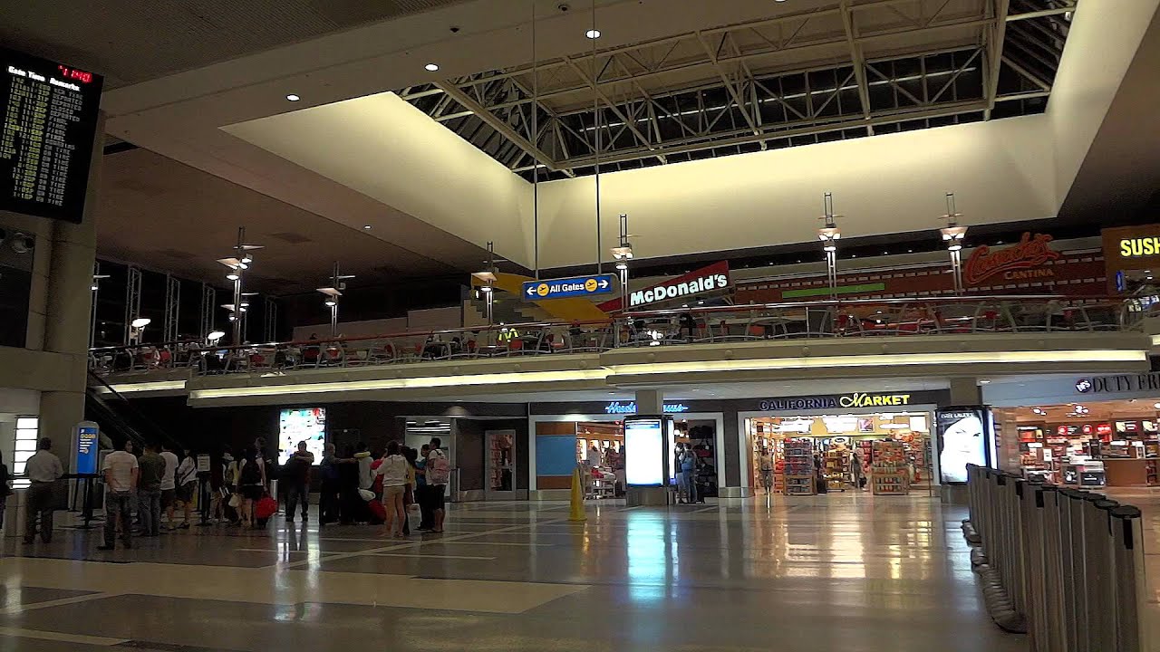 1/2 Midnight Los Angeles International Airport  / LAX California USA
