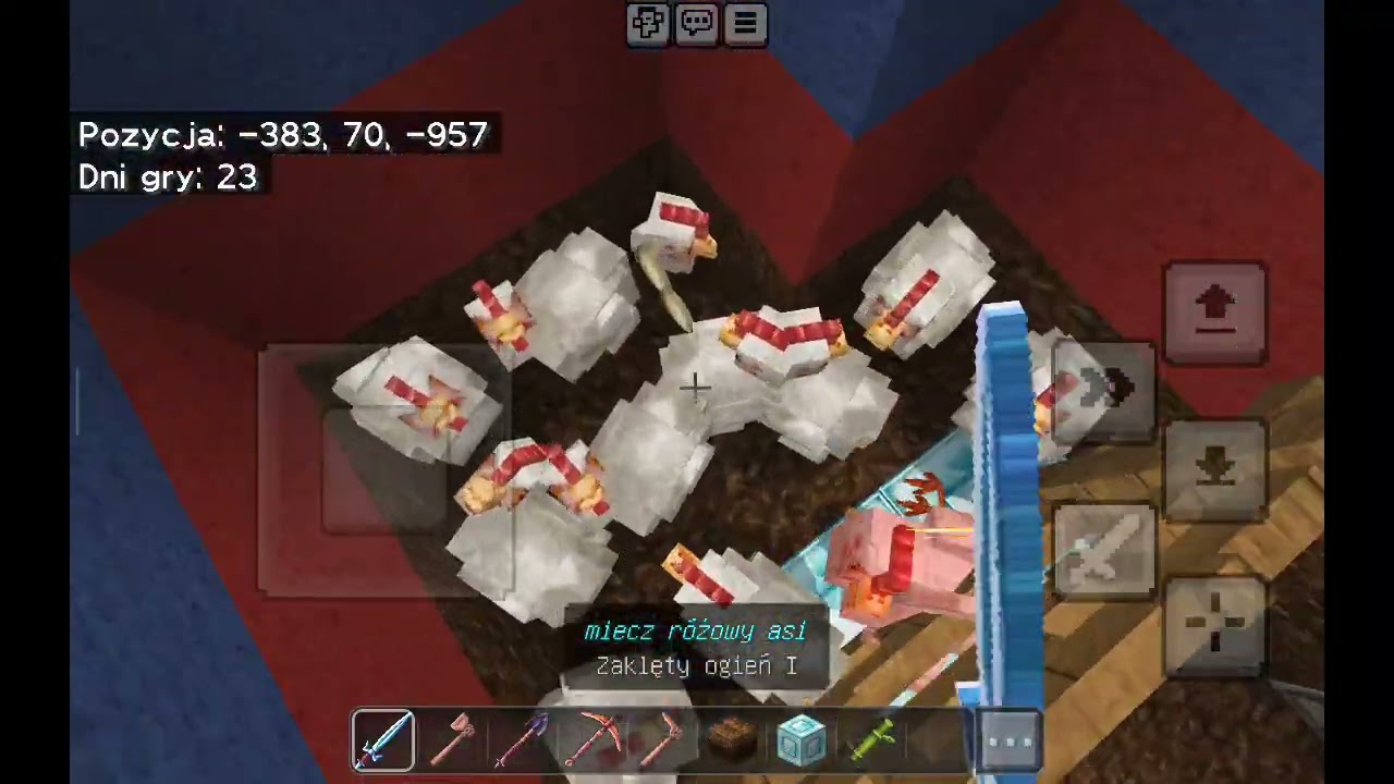 Minecraft, naprawiam miasto bączka.