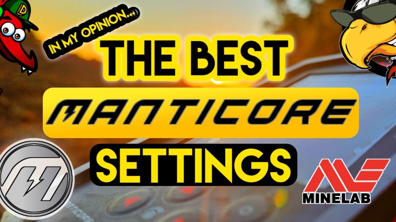 MINELAB MANTICORE - The BEST Custom program For everyday use.EASY CLEAR TONES to help you find more!