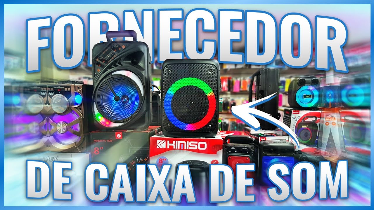 Fornecedor Caixa de Som no Atacado ! Muito Barato