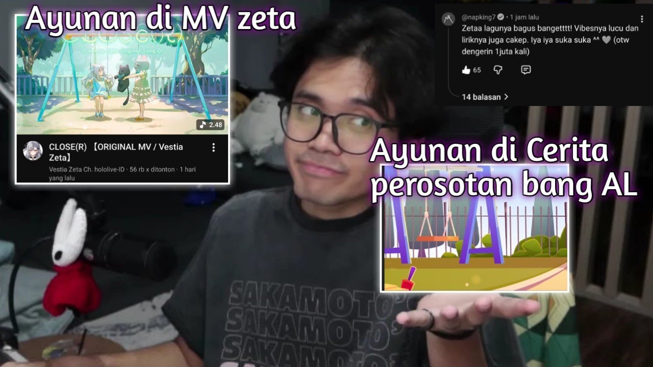 Bang AL rection lagu baru zeta CLOSER, lah kok - Naplive CLIP