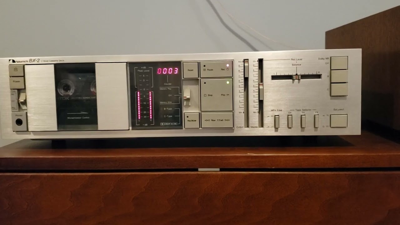 Nakamichi BX-2 Demo- What More Could You Ask For?