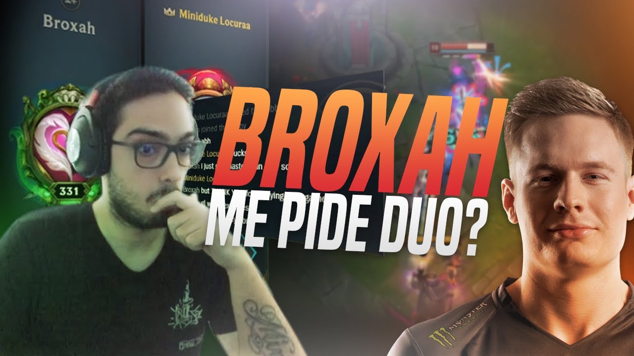 &iexcl;&iexcl;BROXAH me PIDE DUO despu&eacute;s de ESTA SACADA de PARTIDA!! | Miniduke