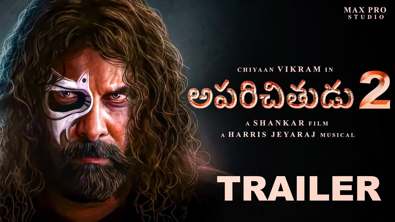 APARICHIT 2 - Official Hindi Trailer || Vikram || Shankar || Harris Jeyaraj || DVV Entertainment