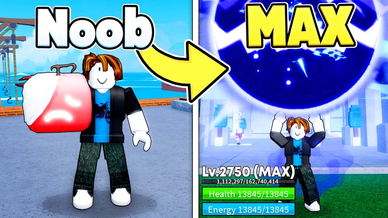 Noob To Max With PAIN REWORK In Blox Fruits