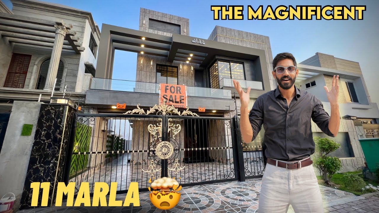 11 marla 'The Magnificent Villa'  For Sale in Bahria Town Lahore