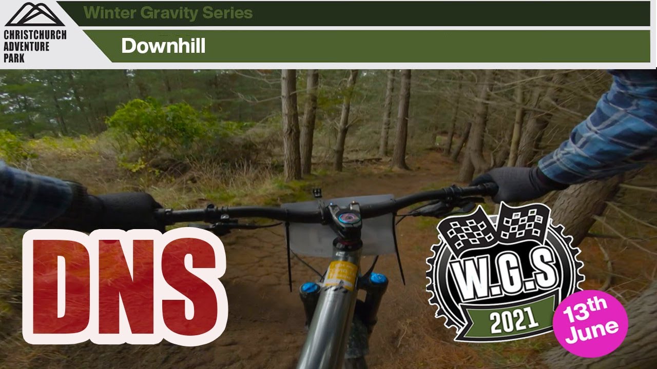 CHRISTCHURCH ADVENTURE PARK | DH (DOWNHILL) | BLACK TRAILS | WINTER GRAVITY SERIES  |   RACE VLOG2