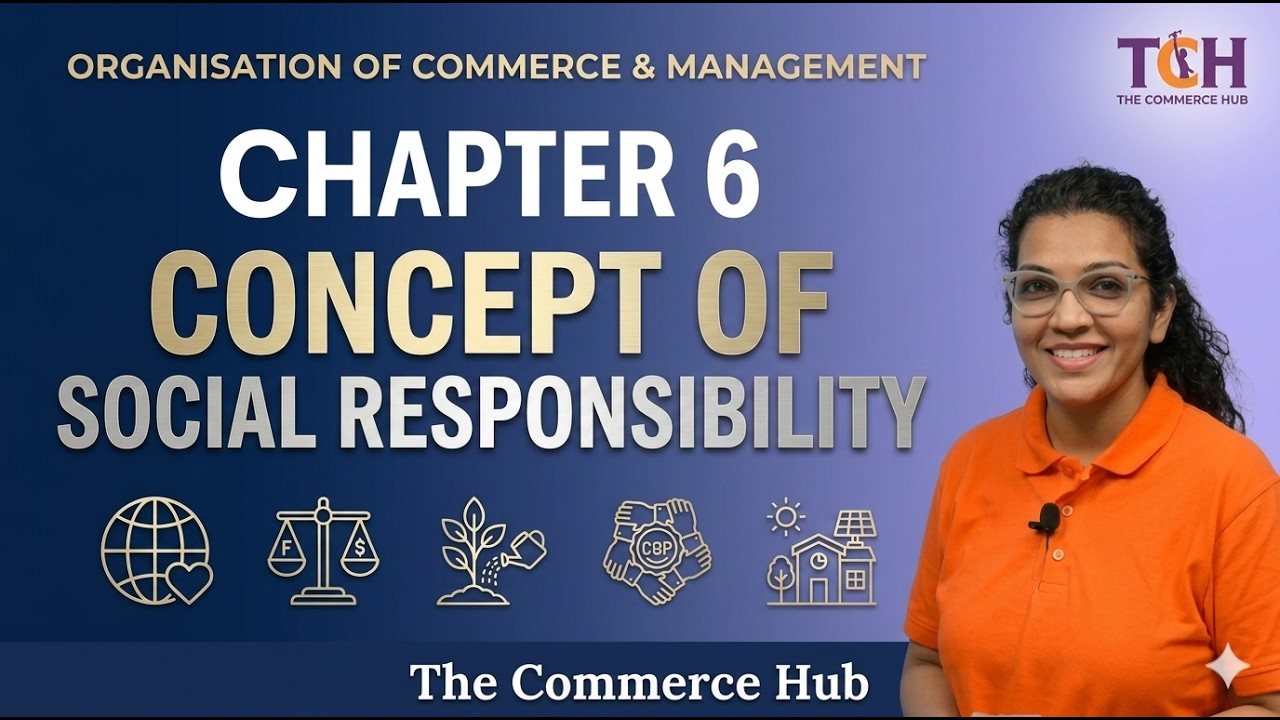 Module 01 : ORGANISATION OF COMMERCE & MANAGEMENT - SYJC (CHAPTER 6)