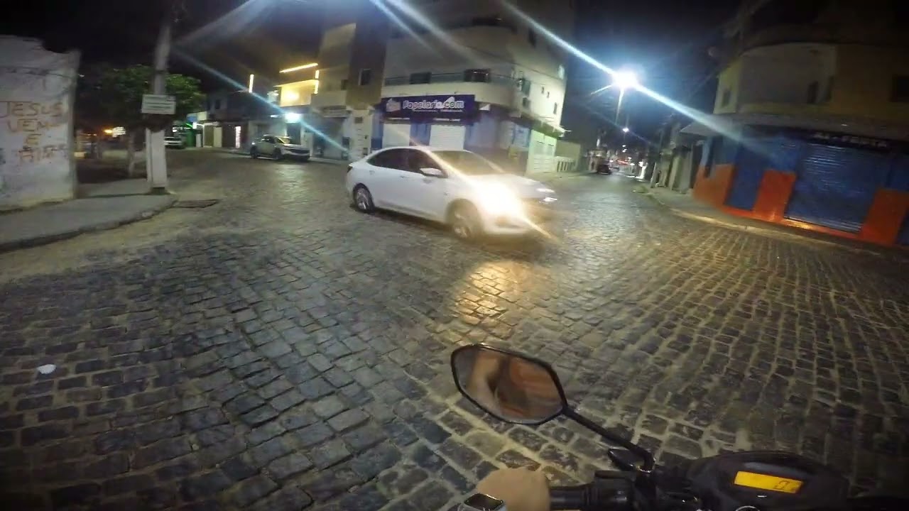 Noite Bonita em ITORORÓ 🌙✨ Motovlog pela Praça Henrique Brito, Praça de Eventos e Hospital!