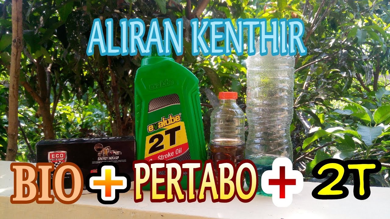 BIOSOLAR DICAMPUR PERTAMAXTURBO DAN OLI 2T ( 100:10:1 ) (MESIN BISA ANCUR???)