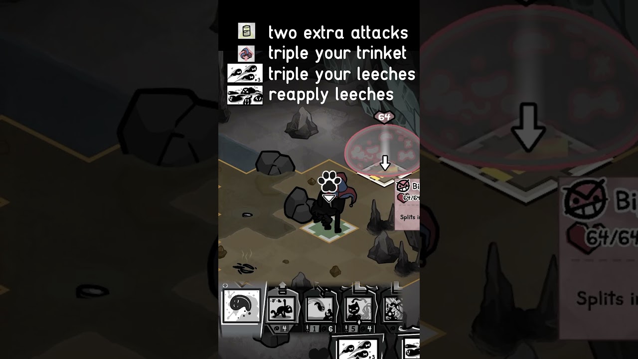 Interger Overflowing Leeches #mewgenics #catgame