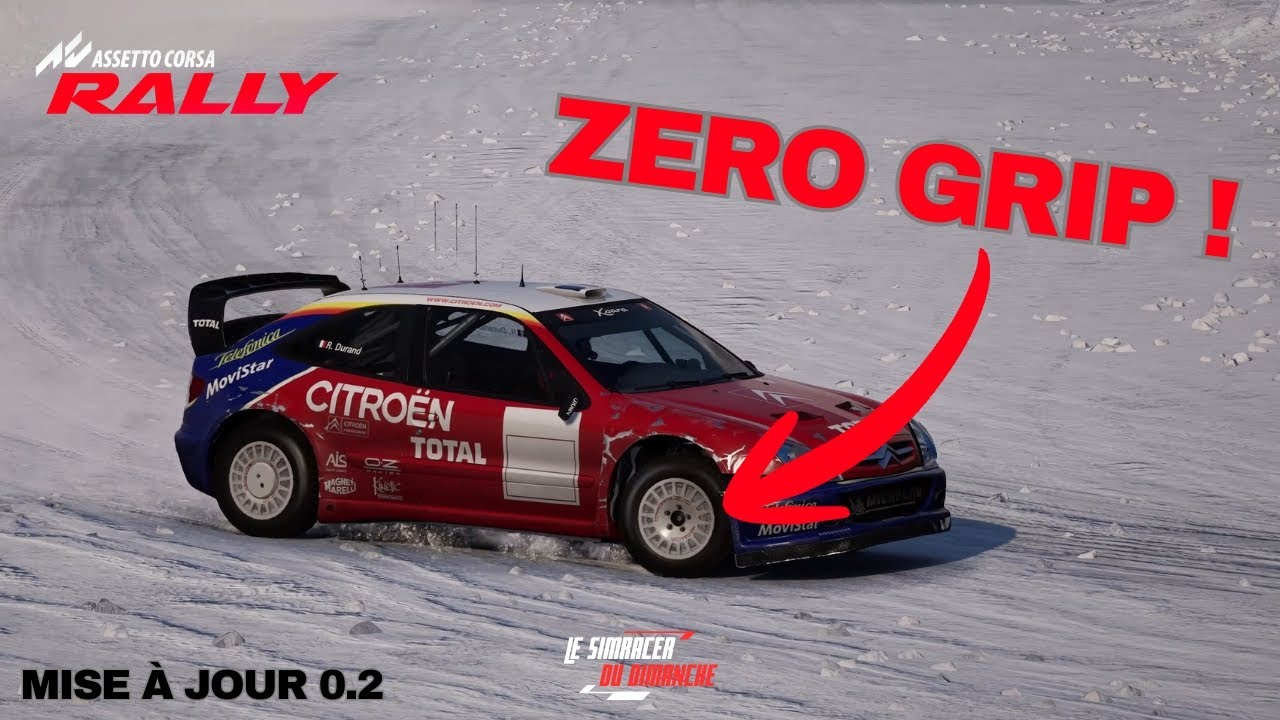 AC Rally – Découverte neige en Xsara WRC : objectif simple… finir proprement