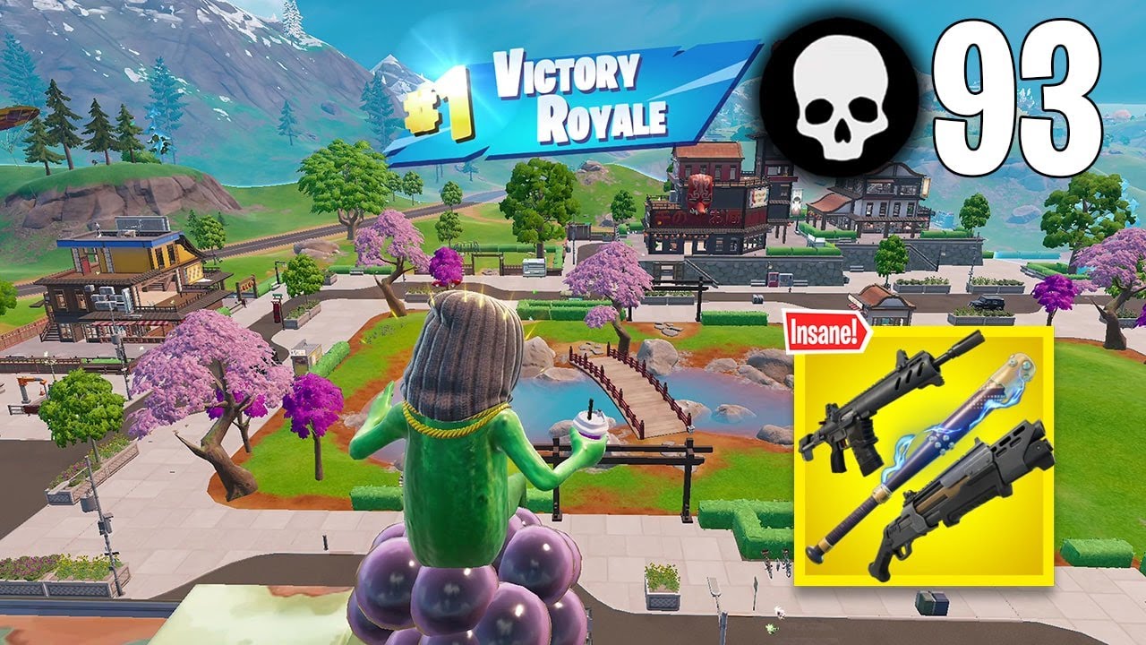 93 Elimination Solo vs Squads Wins Gameplay (Fortnite Chapter 6 Season 2 PS4 Controller)