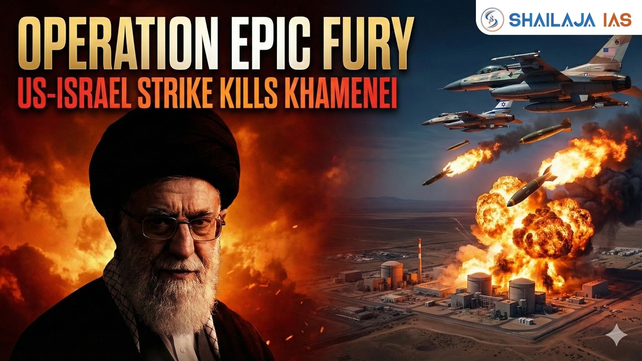 Operation Epic Fury 2026 | US-Israel Strike Kills Ayatollah Khamenei