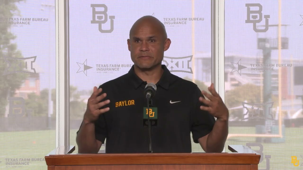 Baylor Football: Weekly Press Conference with Dave Aranda | August 25, 2025