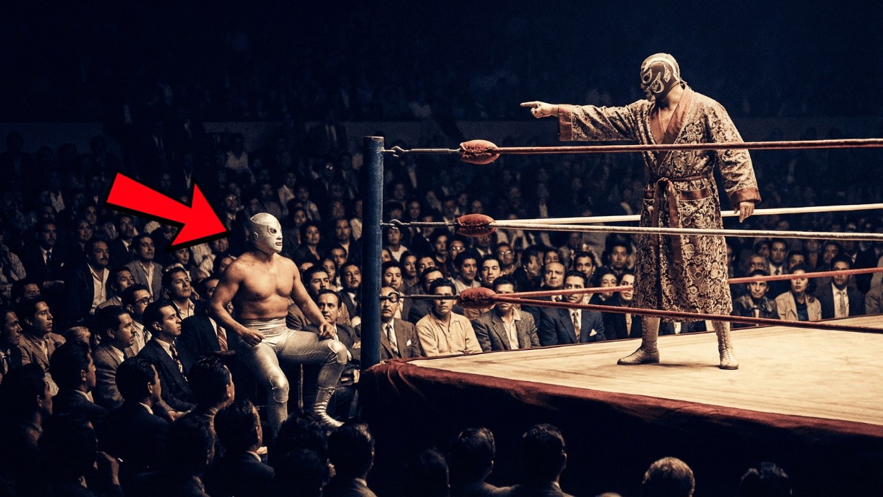 No sabía que era El Santo — el campeón desafió a una persona aleatoria del público.