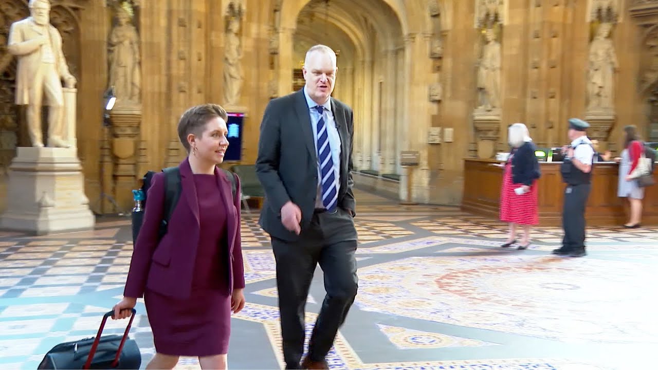 New MPs: Thomas Meets Green Party Co-Leader Carla Denyer & Dan Aldridge As They Enter Parliament