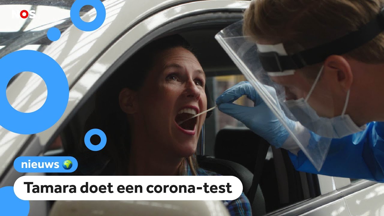 Dit is hoe een corona-test gaat